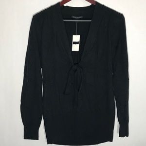 NWT Banana Republic V-neck With Tie Sweater
